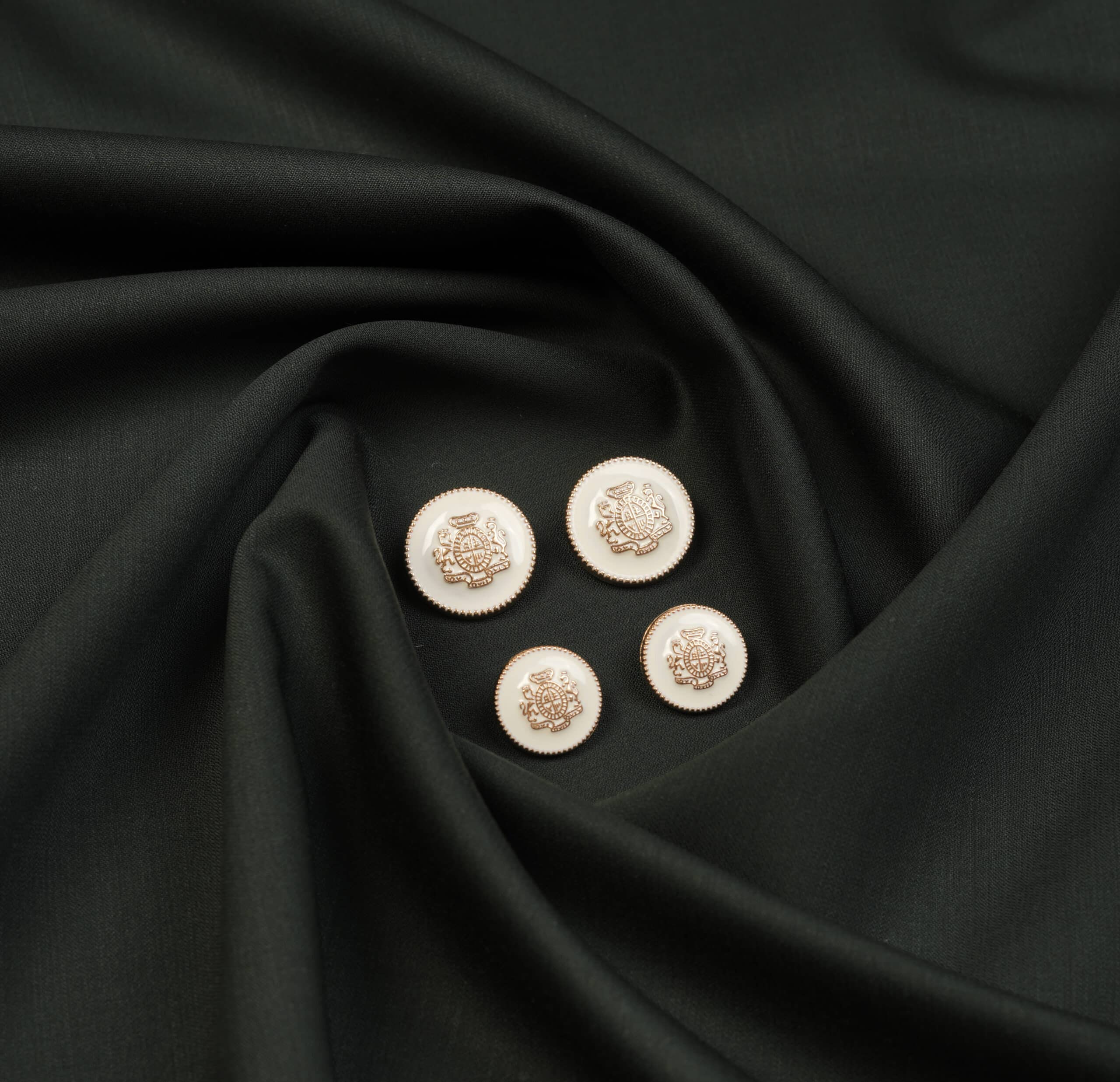 DSC03414 Ultra-Premium Dark Green Fabric 180s Count & 95% Australian Merino Wool Cavalero Italy