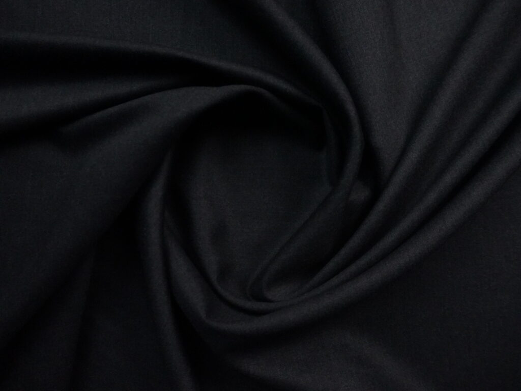 Premium Fashion Fabrics Online for Suits, Shirts & Blazers | Fashion Fabric 24 Cavalero Black Suiting Fabric